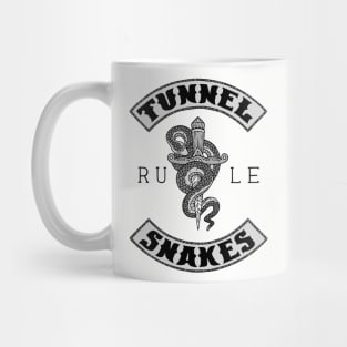 Tunnel Snakes Rule - Biker Jacket Design Mug